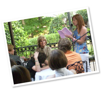 Ginger doing a second reading